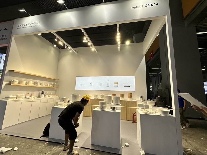 广交会一期搭建展台之一