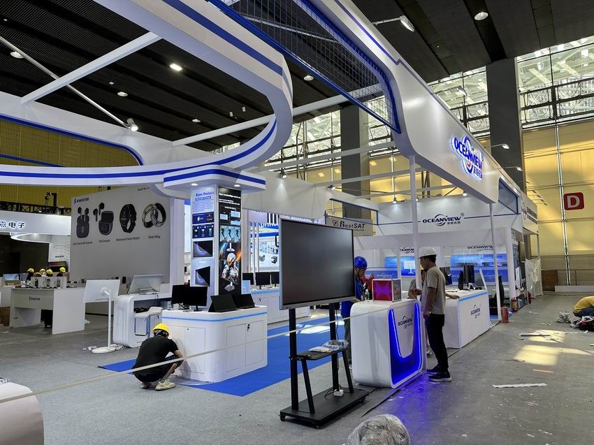 广交会一期搭建展台之二