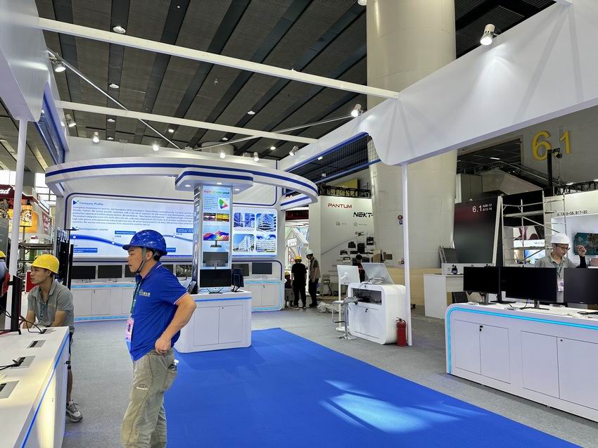 广交会一期搭建展台之二